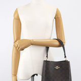 COACH Small Town Bucket Bag In Signature Canvas - Dark Brown