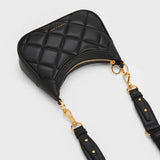CHARLES & KEITH Mini Alcott Scarf Handle Quilted Bag