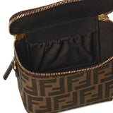 Vanity FF-pattern top-handle shoulder bag