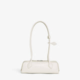 ALAIA LE TECKEL SMALL BI-MATERIAL BAG IN LEATHER