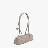 ALAIA LE TECKEL SMALL BI-MATERIAL BAG IN LEATHER