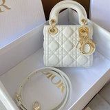 CHRISTIAN DIOR Lambskin Cannage Bag