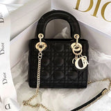 CHRISTIAN DIOR Lambskin Cannage Bag