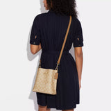 COACH Mollie Bucket Bag 22 In Signature Canvas