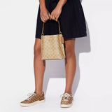 COACH Mollie Bucket Bag 22 In Signature Canvas