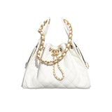 Chanel Small 25 Hobo - Bordeaux Caviar | Antique Gold Hardware