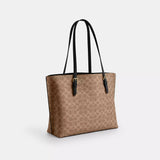 COACH Mollie Tote Bag In Signature Canvas