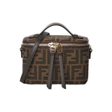 Vanity FF-pattern top-handle shoulder bag