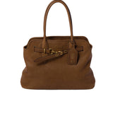 MIU MIU Napa Leather Tote Bag