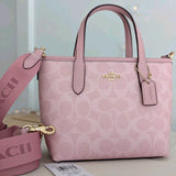 COACH City Mini Tote Bag Signature Canvas